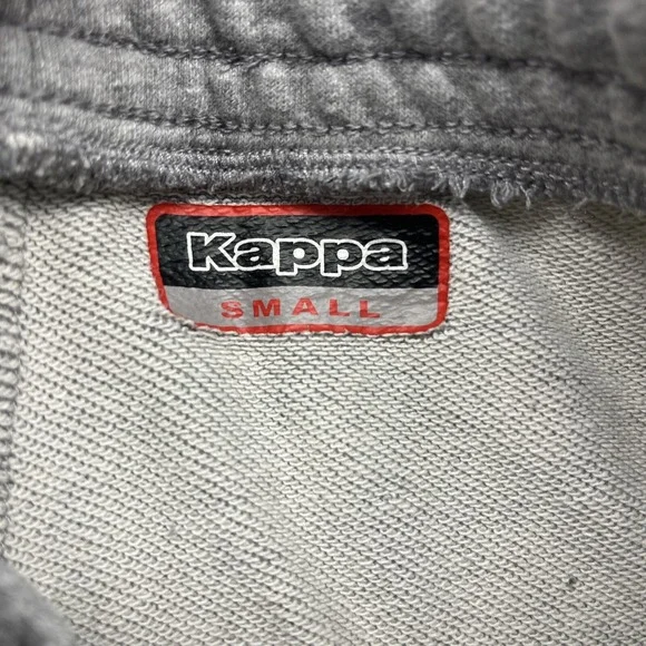 KAPPA Sweatpants Womens Small Gray Fleece Jogger Adult No Drawstring - Picture 10 of 16